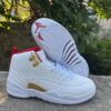 Air Jordan 12 World Cup White/Red/Gold 40-47