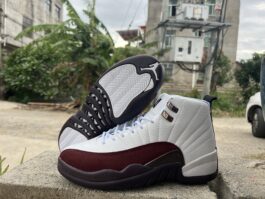 Air Jordan 12 White Wine Red 40-47