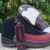 Air Jordan 12 Black/Burgundy