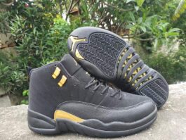 Air Jordan 12 Black Gold 40-47