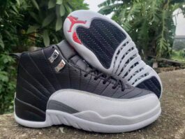 Air Jordan 12 Black and White 36-47